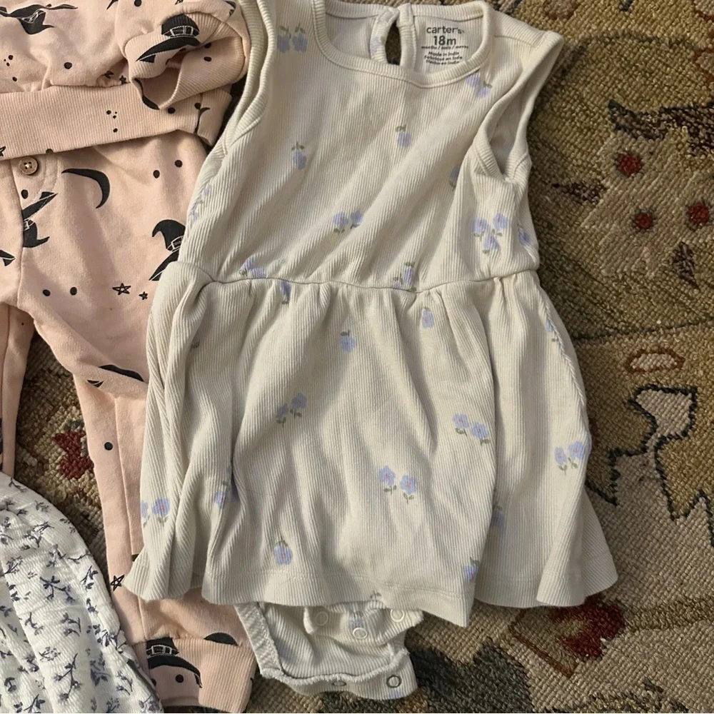 Carters Girls Pink Bundle sz 18 MO